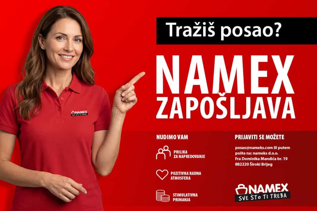 Ilustracija članka: Namex raspisao natječaj za posao