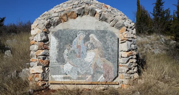 Ilustracija članka: Gorica: Na Zavali postavljene još dvije postaje križnog puta