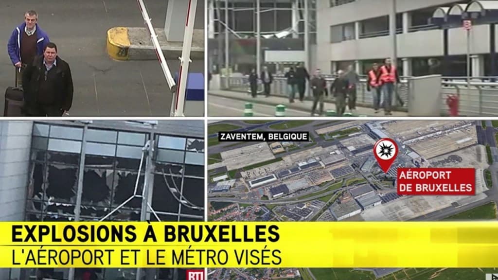 Ilustracija članka: Teror u Bruxellesu: U pet eksplozija 34 mrtvih, oko 170 ranjenih