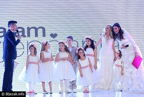 Ilustracija članka: Zvijezde obukle vjenčanice kako bi pomogle djeci iz Majčinog sela