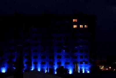 Ilustracija članka: [VIDEO] Hrvatska: Stanovnici zgrade igrali tetris pomoću svjetla