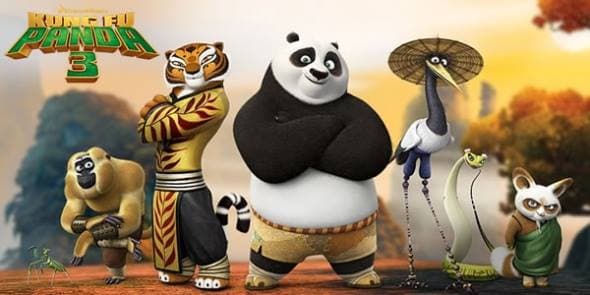 Ilustracija članka: U nedjelju Kung Fu Panda 3, darujemo vam četiri ulaznice