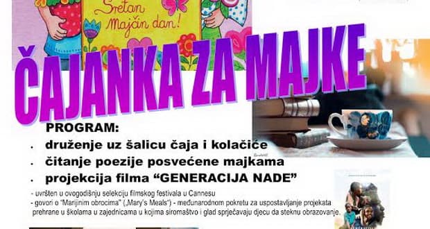 Ilustracija članka: Grude: Čajanka za majke i humanitarna akcija „Čaj za obrok“