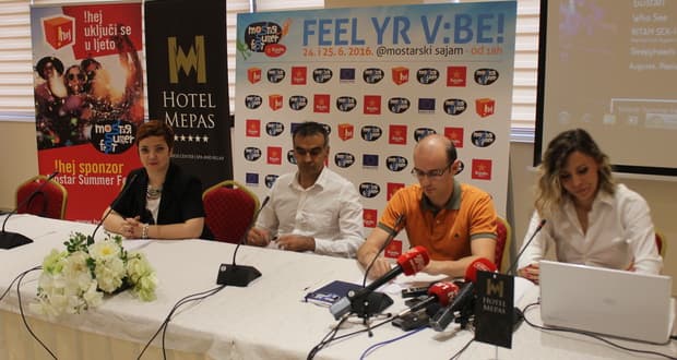 Ilustracija članka: !hej uz Mostar Summer Fest