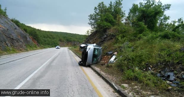 Ilustracija članka: FOTO: Prometna nesreća na cesti Grude – Posušje