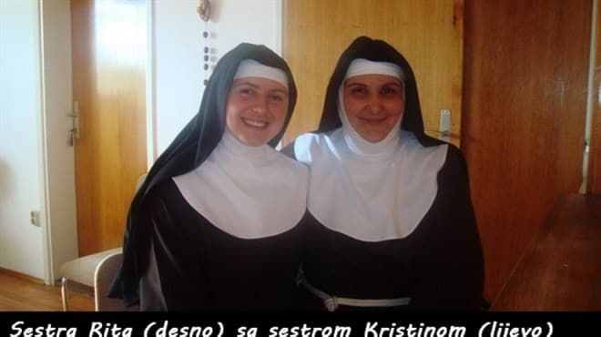 Ilustracija članka: Gruđanka Tina Miloš, sestra Rita, sutra polaže svečane – doživotne zavjete u Klarisama