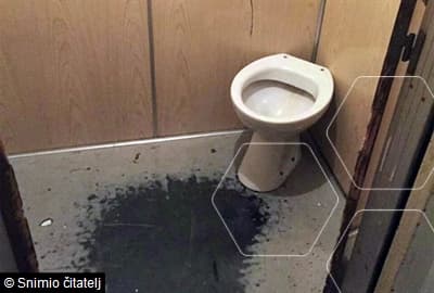 Ilustracija članka: Mostar: Zbog nepoznatog pišača, stanari u lift ugradili školjku