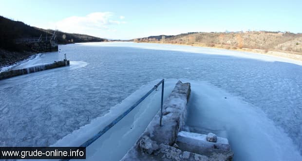 FOTO: Zaledila se jezera u općini Grude
