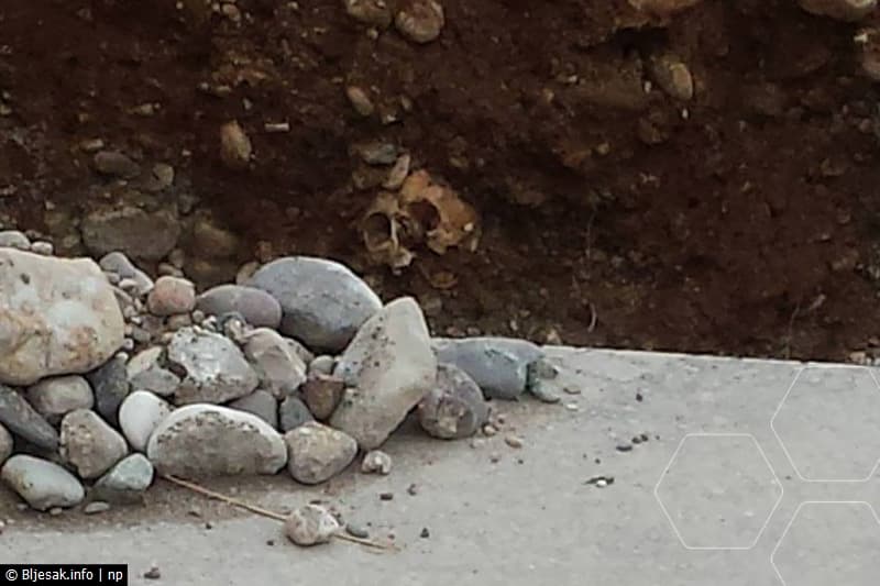 Ilustracija članka: Mostar: Pronađene ljudske kosti prilikom kopanja zbog kolektora