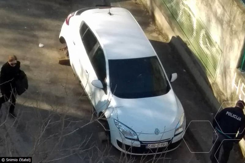 Ilustracija članka: Kotačkradica hara Mostarom! Opet ‘izuven’ bijeli Renault Megane