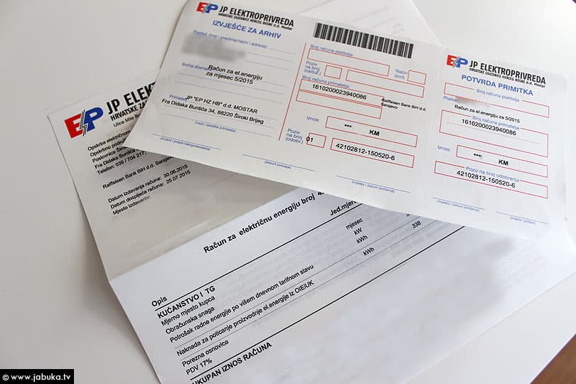 Ilustracija članka: Elektroprivreda: Zbog velikih hladnoća, računi u siječnju veći za 20 posto