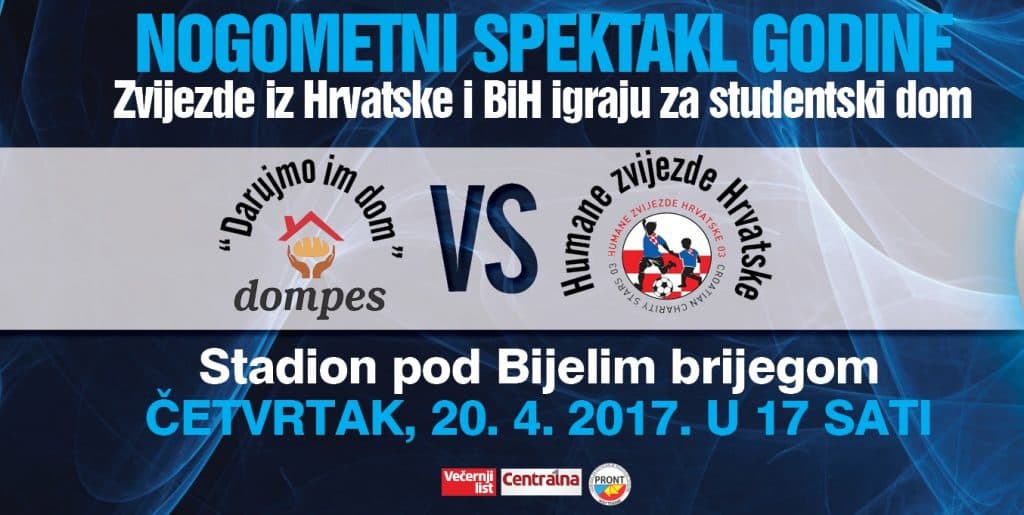 Ilustracija članka: U četvrtak na stadionu pod Bijelim brijegom veliki humanitarni spektakl