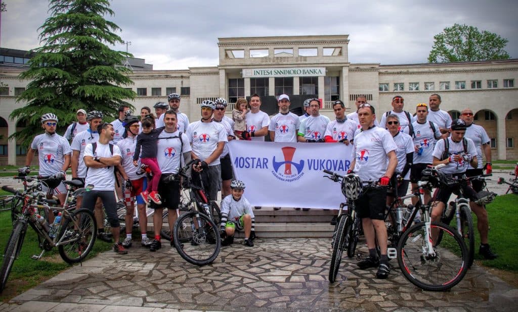 Ilustracija članka: Karavana prijateljstva: Biciklisti iz Mostara krenuli prema Vukovaru
