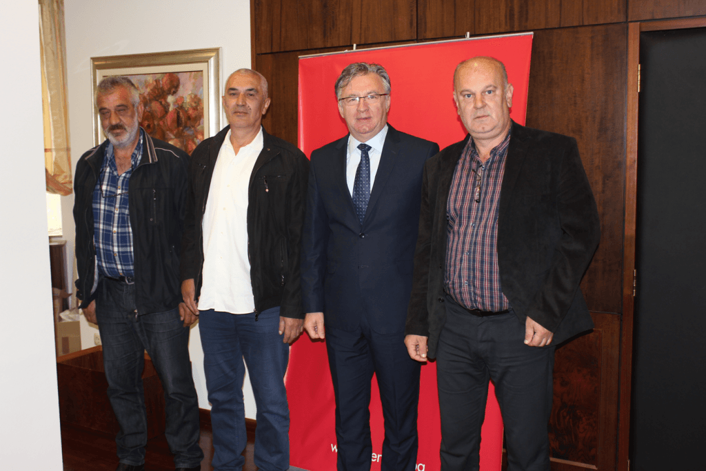 Ilustracija članka: Izaslanstvo Hvidre Mostar u posjetu HT ERONET-u