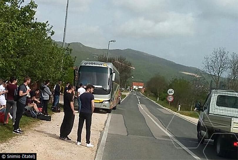 Ilustracija članka: Posušje: Zapalio se autobus pun mostarskih studenata