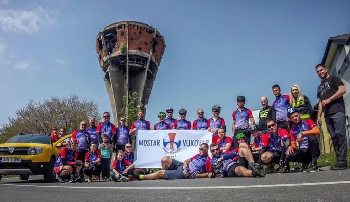 Ilustracija članka: FOTO: Biciklistička karavana prijateljstva stigla u Vukovar