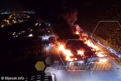 Ilustracija članka: Poznat uzrok požara u mostarskom Bingu