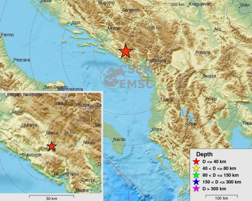 Ilustracija članka: Hercegovinu pogodio novi potres