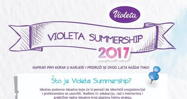 Ilustracija članka: Natječaj za „Violeta Summership 2017.“