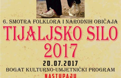 Ilustracija članka: NAJAVA:  6. Večer folklora “Tijaljsko silo” 2017.