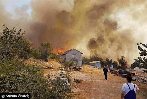 Ilustracija članka: Hercegovina: Vatrogasci se bore s požarima, pomoć pruža i lokalno stanovništvo