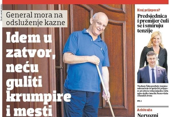 Ilustracija članka: Rojs: Idem u zatvor, neću guliti krumpire I mesti ulice 