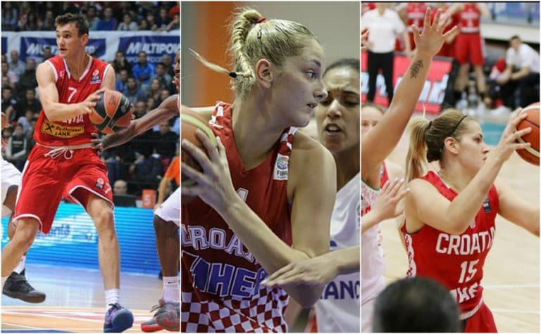 Ilustracija članka: TROJE POSUŠANA U NAJJAČIM SELEKCIJAMA HRVATSKE KOŠARKE