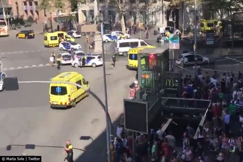 Ilustracija članka: Teroristički napad u Barceloni: Kombi se zaletio u ljude, više mrtvih i ranjenih