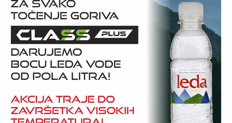 Ilustracija članka: BP OKTAN: Za svako točenje goriva, boca Leda vode gratis