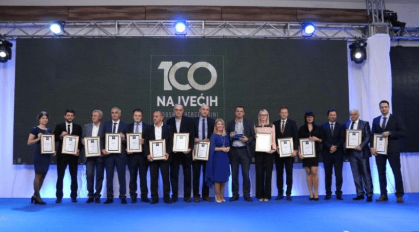Ilustracija članka: Dodijeljena priznanja najuspješnijim bh. tvrtkama u 2016. Violeta dobila “Srebreni pečat”