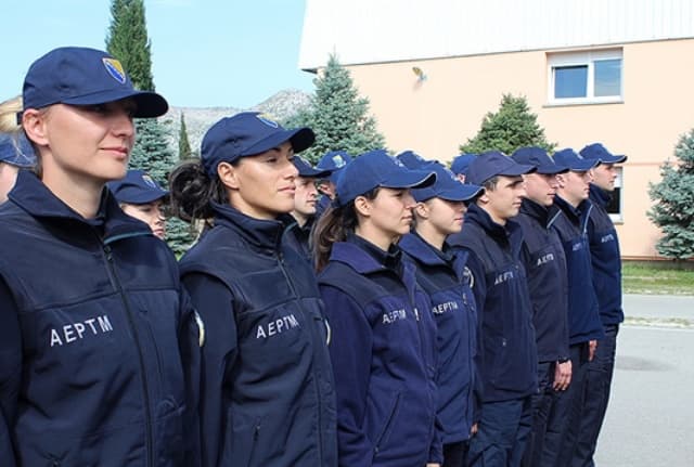 Ilustracija članka: Postrojavanje 70 novih kadeta Granične policije BiH