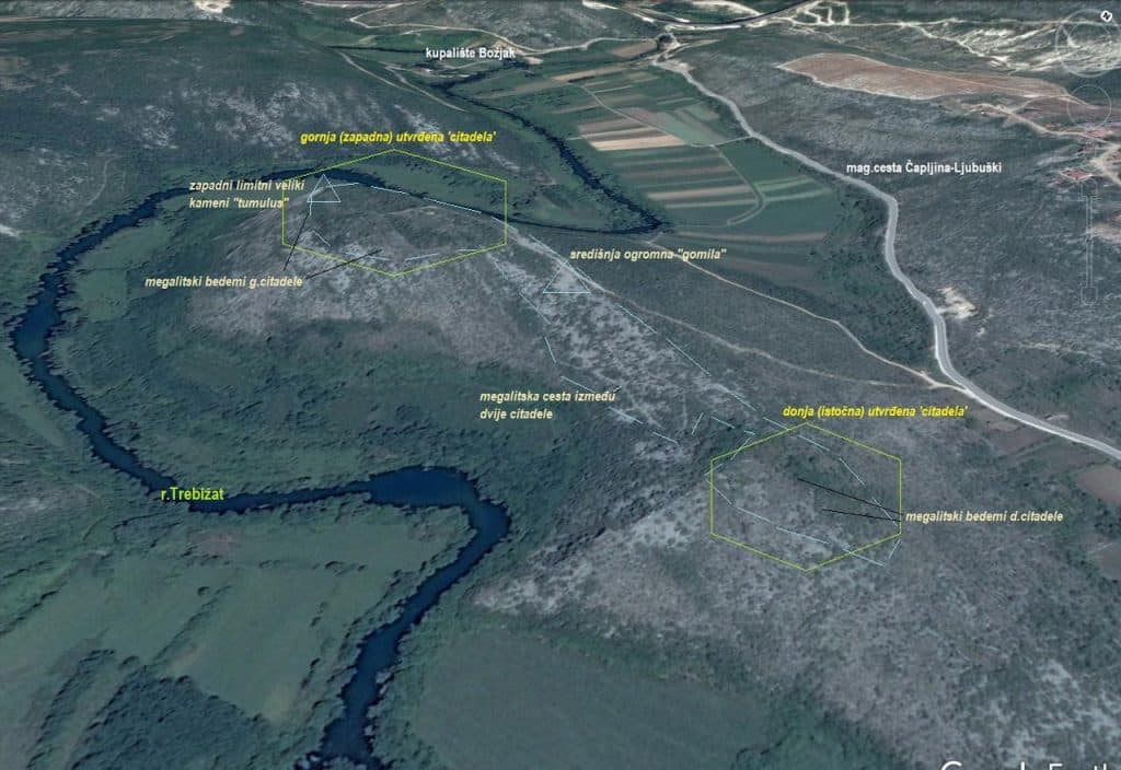 Ilustracija članka: Kod Čapljine pronađen ”Rajski Ilirski grad”