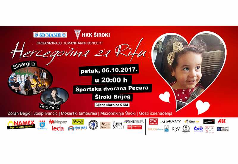 Ilustracija članka: Hercegovina za Ritu: U prodaji ulaznice za koncert