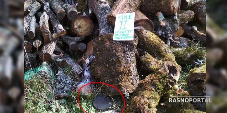 Ilustracija članka: Široki Brijeg: U Rasnu postavljaju mine zbog lopova koji kradu drva