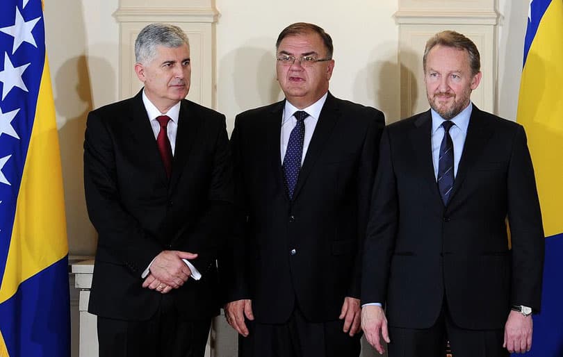 Ilustracija članka: U tri godine Čović 19 puta pohodio Hrvatsku, Ivanić 14 puta Srbiju, a Izetbegović 10 puta Tursku