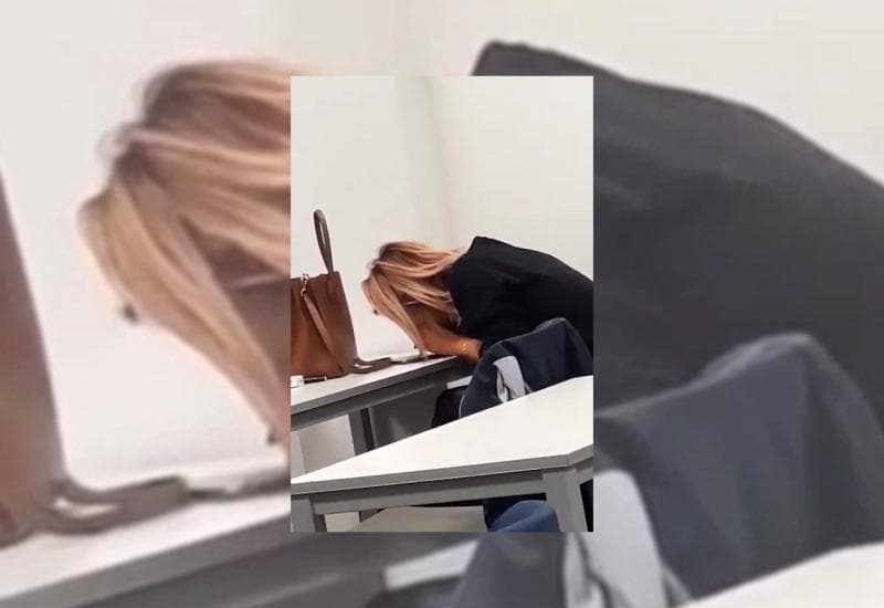 Ilustracija članka: Studentica ”povukla liniju” na predavanju