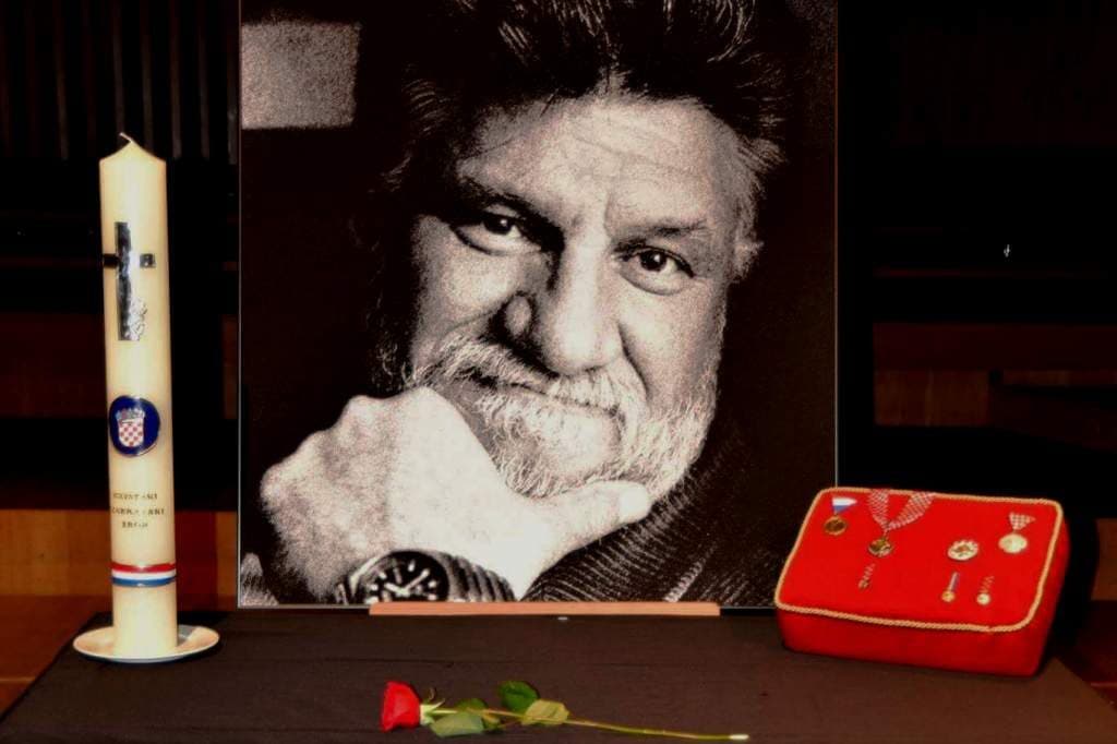 Ilustracija članka: HVO Grude na komemoraciji preminulom generalu Slobodanu Praljku