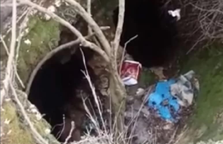 Ilustracija članka: VIDEO: Na dnu duboke jame pored Imotskog pronađen pas, HGSS se ne usudi spustiti po njega