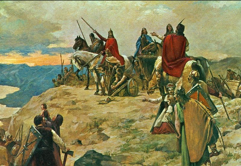 Ilustracija članka: Kada i odakle su došli Hrvati? Nije više od stoljeća sedmog?