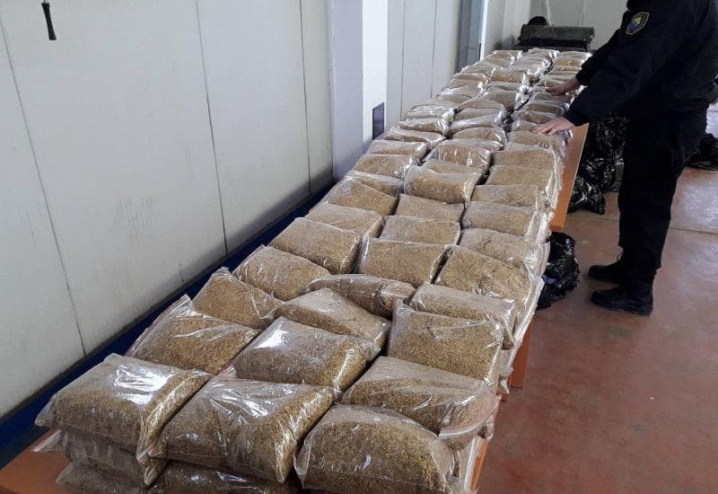 Ilustracija članka: Mostarska policija zaplijenila skoro tonu duhana