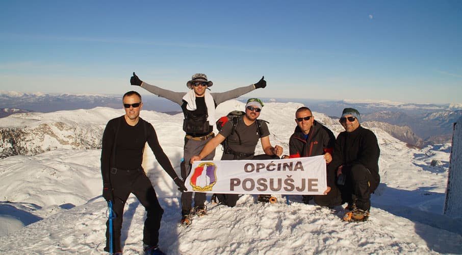 Ilustracija članka: Načelnik Posušja vratio se planinarenju, za šest sati popeo se na Pločno