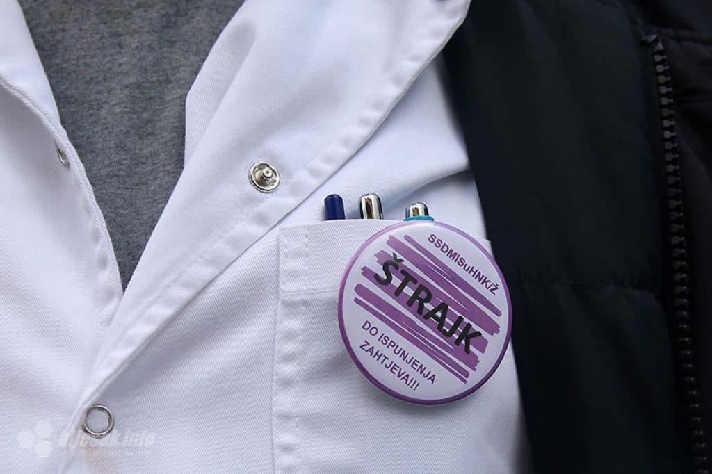 Ilustracija članka: Zdravstveni radnici HNŽ-a najavili veliki prosvjed