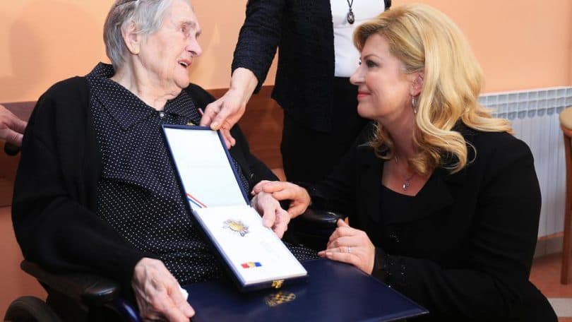 Ilustracija članka: Preminula Milka Zadro, majka poginulog generala Blage Zadre