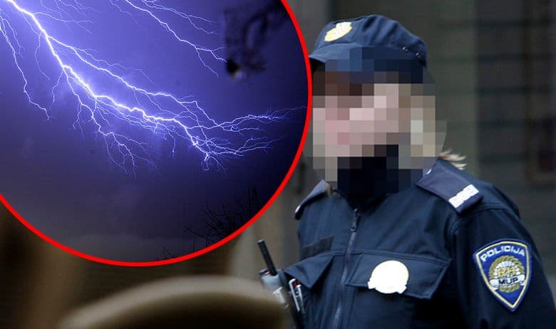 Ilustracija članka: Policajka koju je kod Ljubuškog udario grom dobila tužbu: MUP mora platiti 23.000 kuna s kamatama
