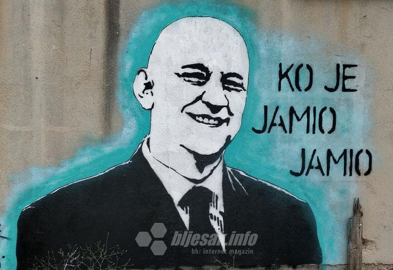 Ilustracija članka: Ljubo Ćesić Rojs i njegova čuvena izjava dobili grafit u Posušju