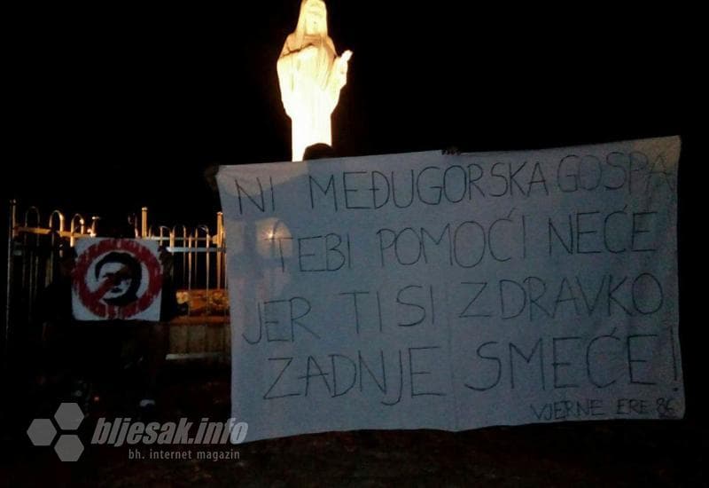 Ilustracija članka: Poruka Mamiću s Brda ukazanja: ”Ni međugorska Gospa tebi pomoći neće”