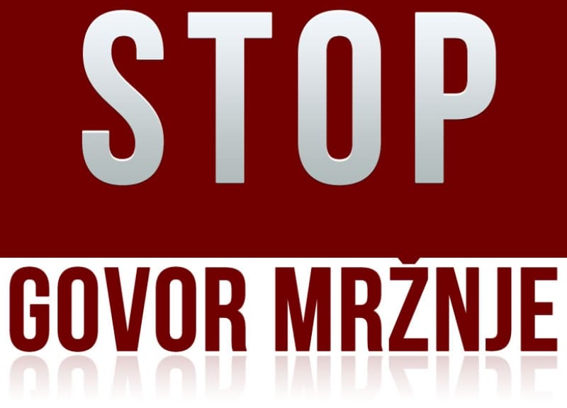 Ilustracija članka: ”STOP! Govor mržnje” Pregledavat će se komentari na internet portalima