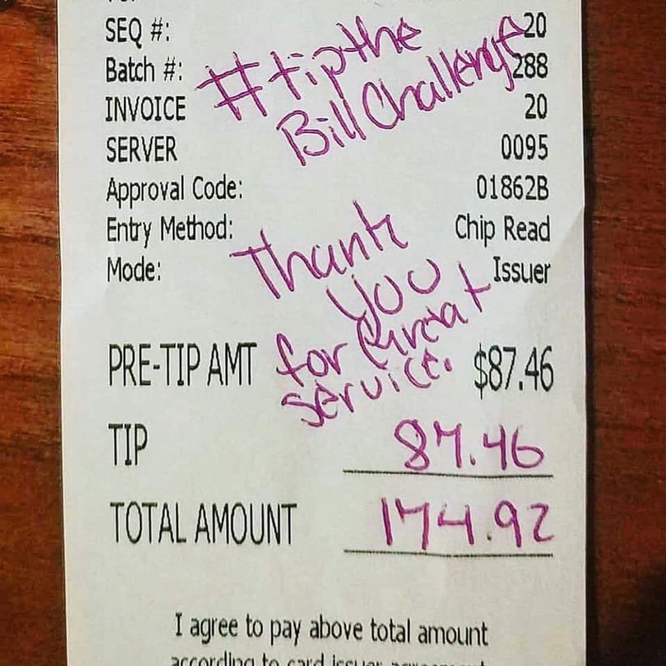 Ilustracija članka: Gosti se ”bahate” ostavljanjem napojnica, na opće oduševljenje konobara