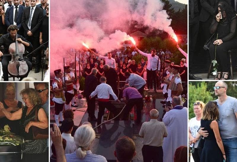 Ilustracija članka: Tisuće ljudi ispratile Olivera na posljednji počinak u Veloj Luci