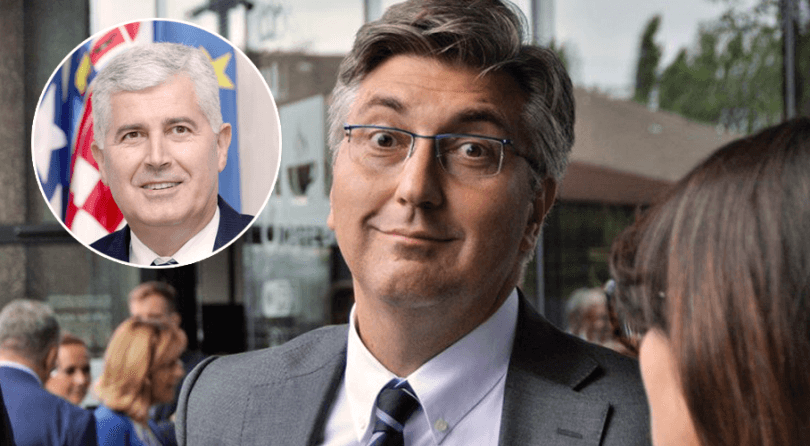 Ilustracija članka: Plenković zajedno s Čovićem otvorio hrvatski konzulat u Livnu